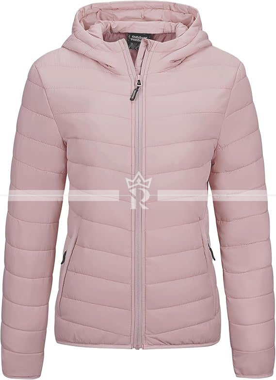 Outdoor Ventures Women's Lightweight Puffer Jacket