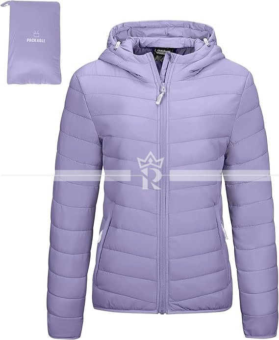 Outdoor Ventures Women's Lightweight Puffer Jacket