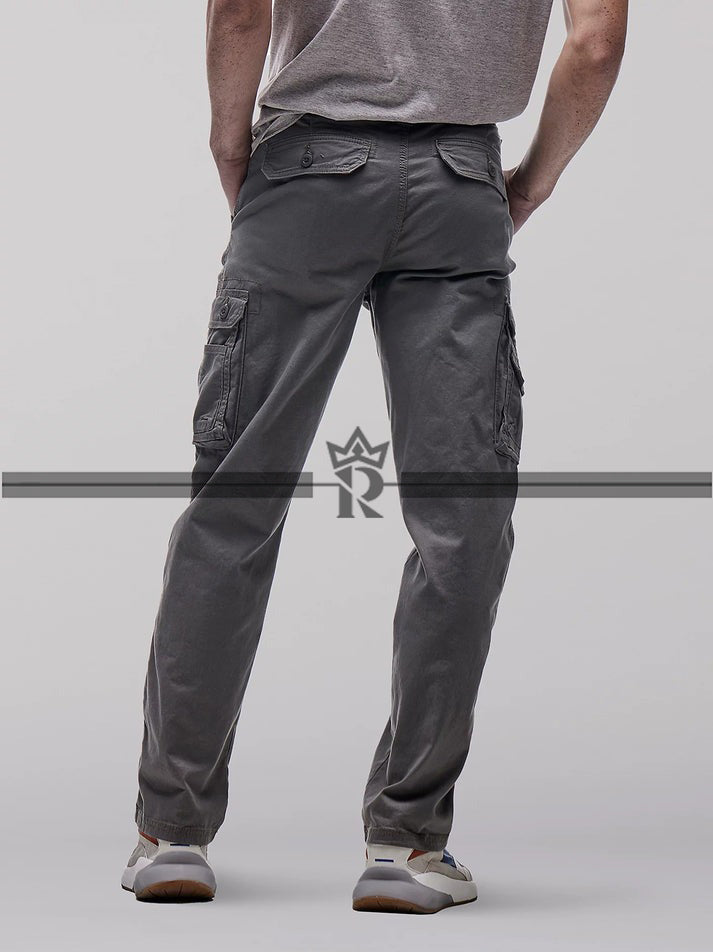 Relaxed Fit Cargo Twill Pant