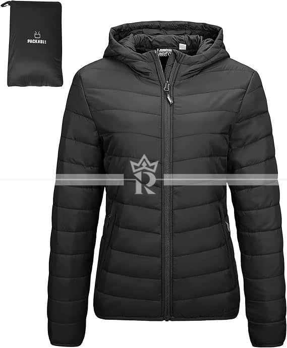 Outdoor Ventures Women's Lightweight Puffer Jacket