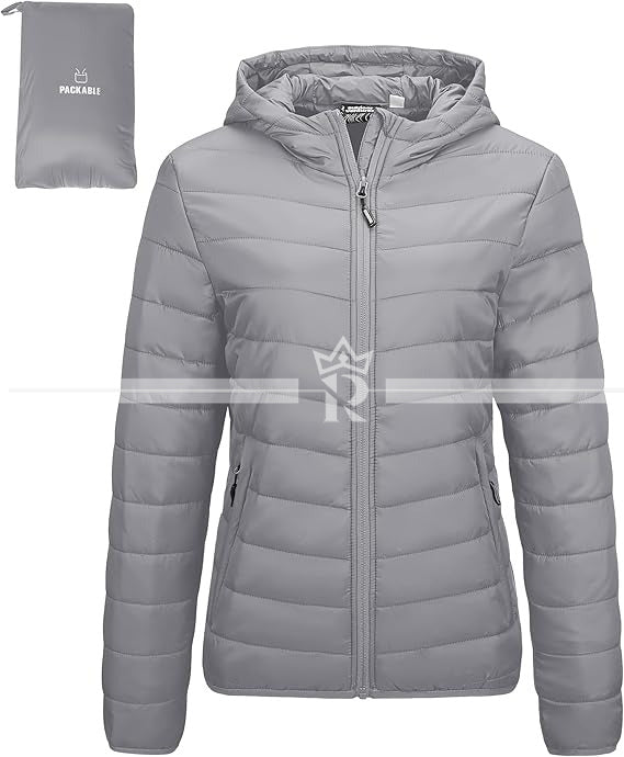 Outdoor Ventures Women's Lightweight Puffer Jacket