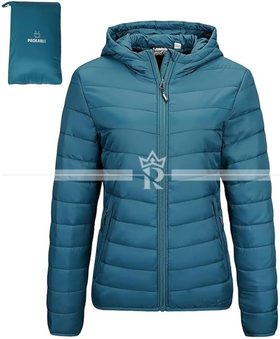 Outdoor Ventures Women's Lightweight Puffer Jacket