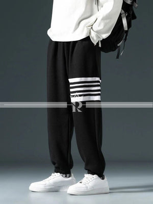 Striped Cargo Pants