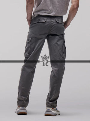 Relaxed Fit Cargo Twill Pant