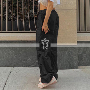 Straight Wide Leg Loose Casual Trousers Pant