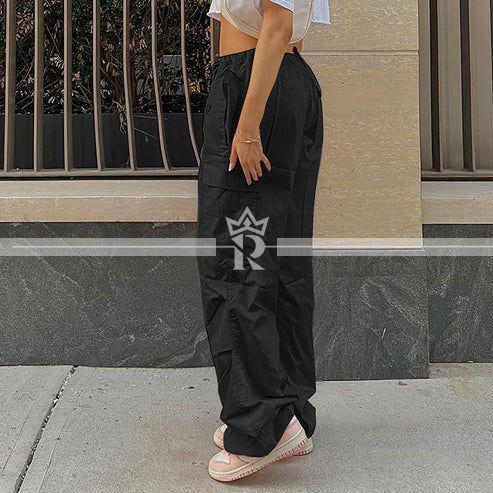 Straight Wide Leg Loose Casual Trousers Pant