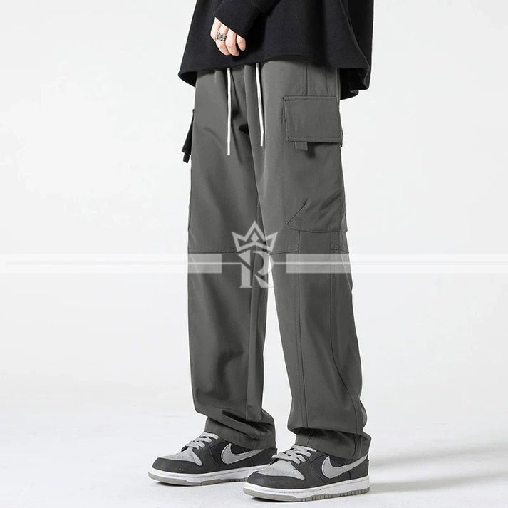 Casual Straight Cargo Pants