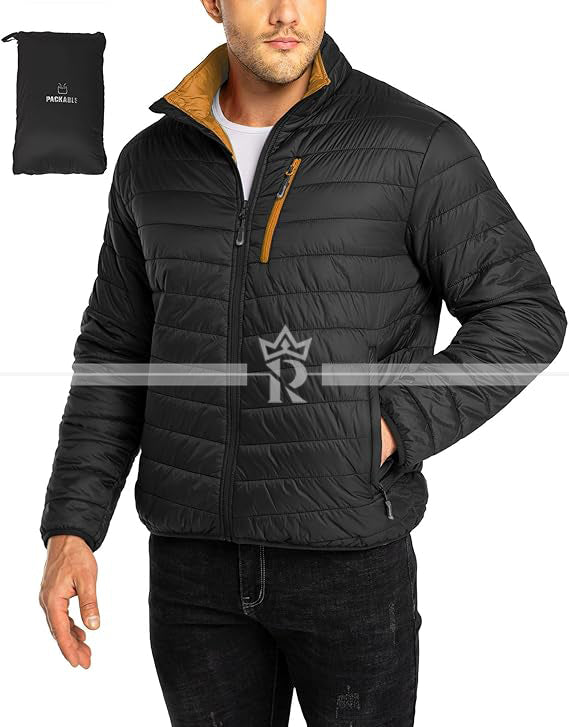 Mens Winter Lightweight  Puffer Jacket