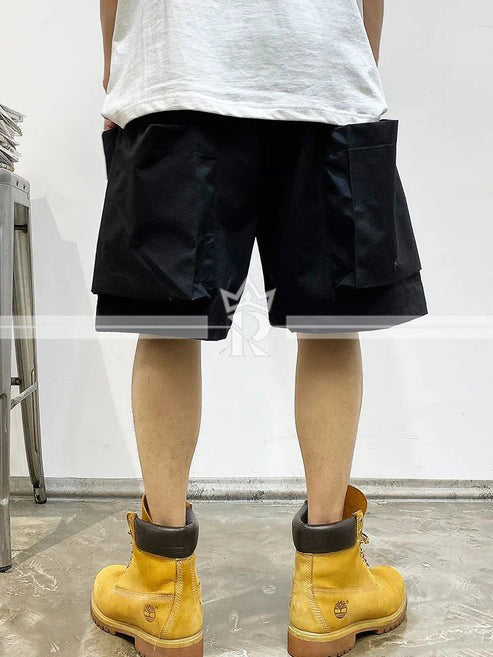 Oversized Pocket Cargo Shorts