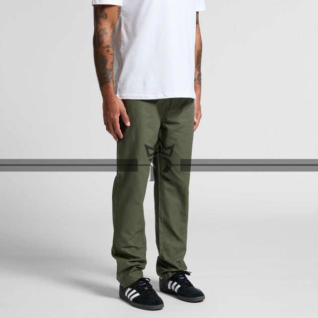 Plain Straight Pants