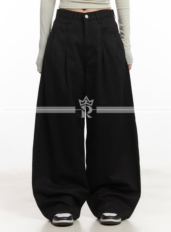 Pintuck Cotton Cargos
