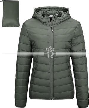 Outdoor Ventures Women's Lightweight Puffer Jacket