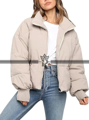 Gihuo Women’s Short Puffer Jacket