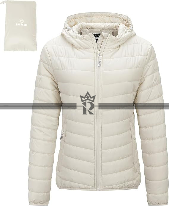 Outdoor Ventures Women's Lightweight Puffer Jacket