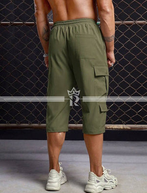 Drawstring Waist Short