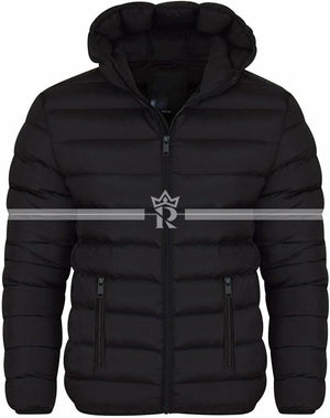 Men’s Quilted Hooded Puffer Jacket