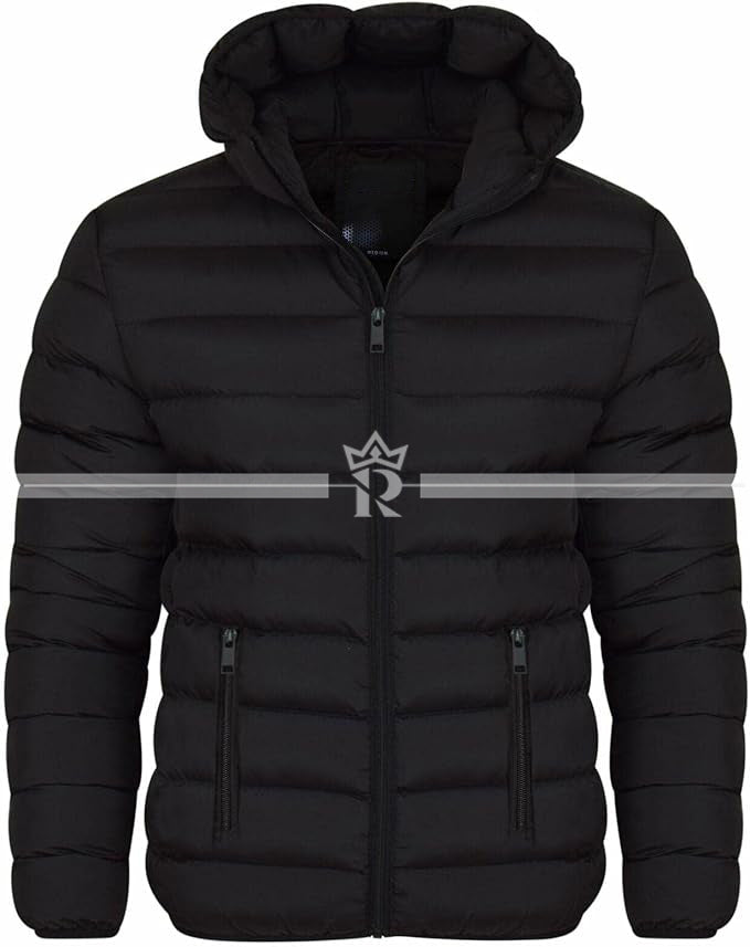 Men’s Quilted Hooded Puffer Jacket