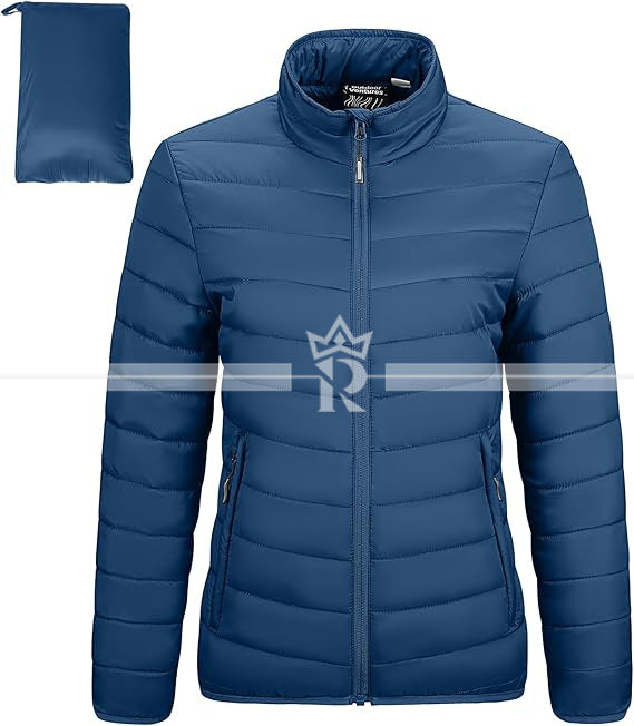 Outdoor Ventures Womens Winter Lightweight Puffer Jacket