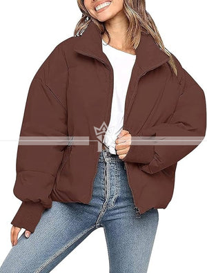 Gihuo Women’s Short Puffer Jacket