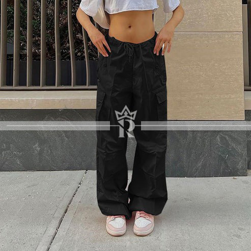 Straight Wide Leg Loose Casual Trousers Pant