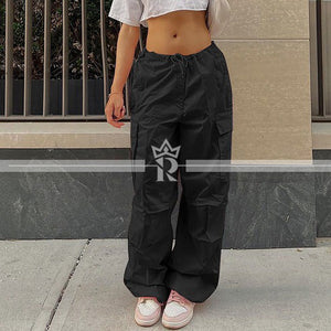 Straight Wide Leg Loose Casual Trousers Pant