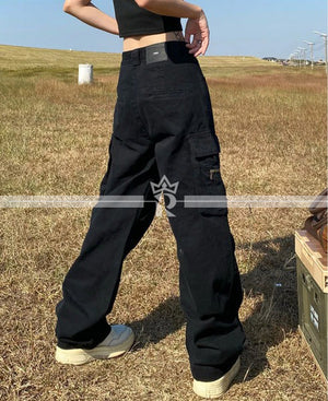 Women's Solid Color Cargo Pant