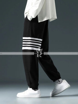 Striped Cargo Pants