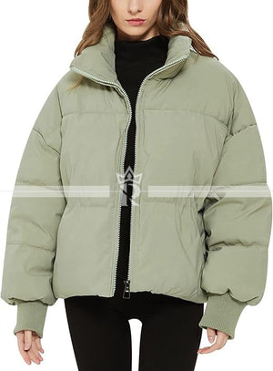 Gihuo Women’s Short Puffer Jacket