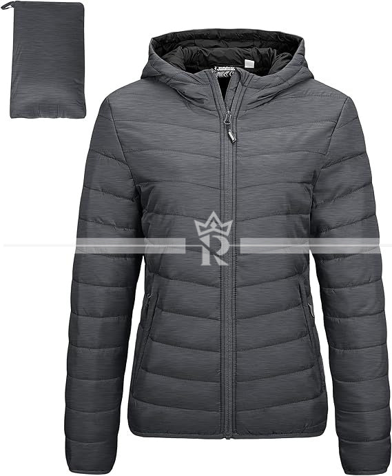 Outdoor Ventures Women's Lightweight Puffer Jacket