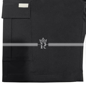 Flip Pocket Drawstring Waist Shorts